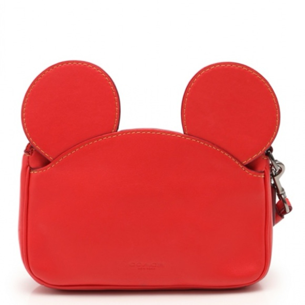 Coach Disney red wristlet/wallet